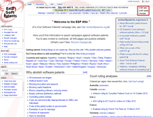 Tablet Screenshot of en.swpat.org